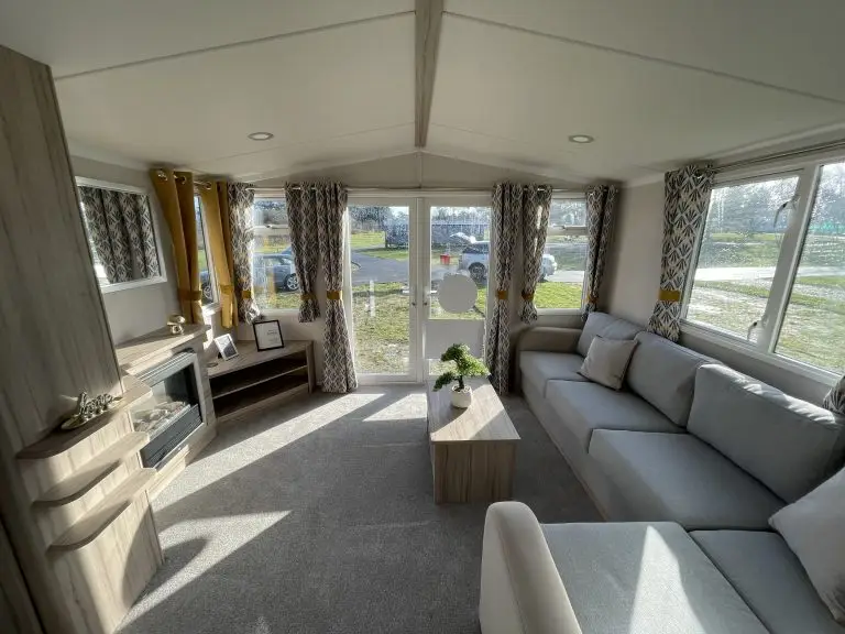 Swift Ardennes static caravan lounge