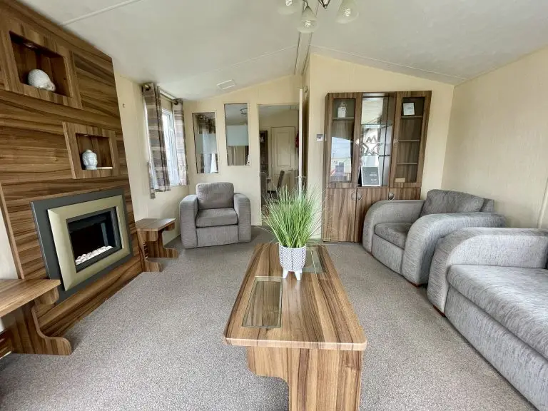 Willerby Winchester static caravan lounge