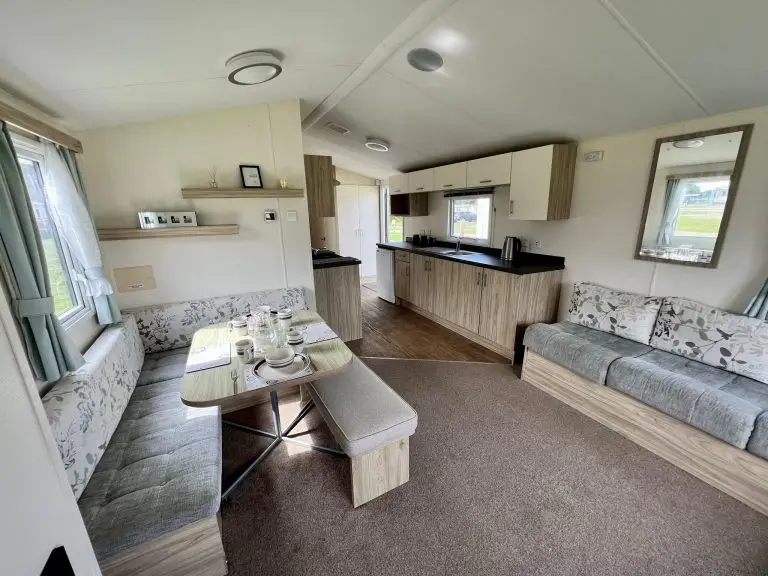Willerby Salsa kitchen and dining area